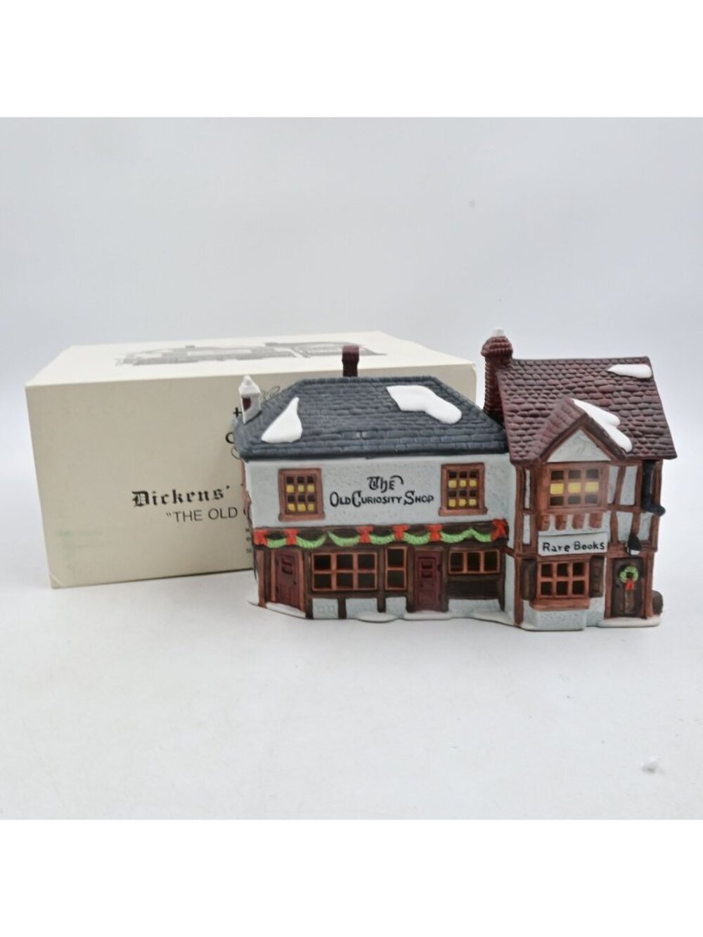 Department 56 Dickens Village The Old Curiosity Shop 5905-6 Heritage Lighted Box